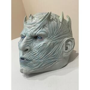 GAME OF THRONES NIGHT KING LATEX MASK ADULT SZ REALISTIC GOTHIC CORE COLLECTIBLE